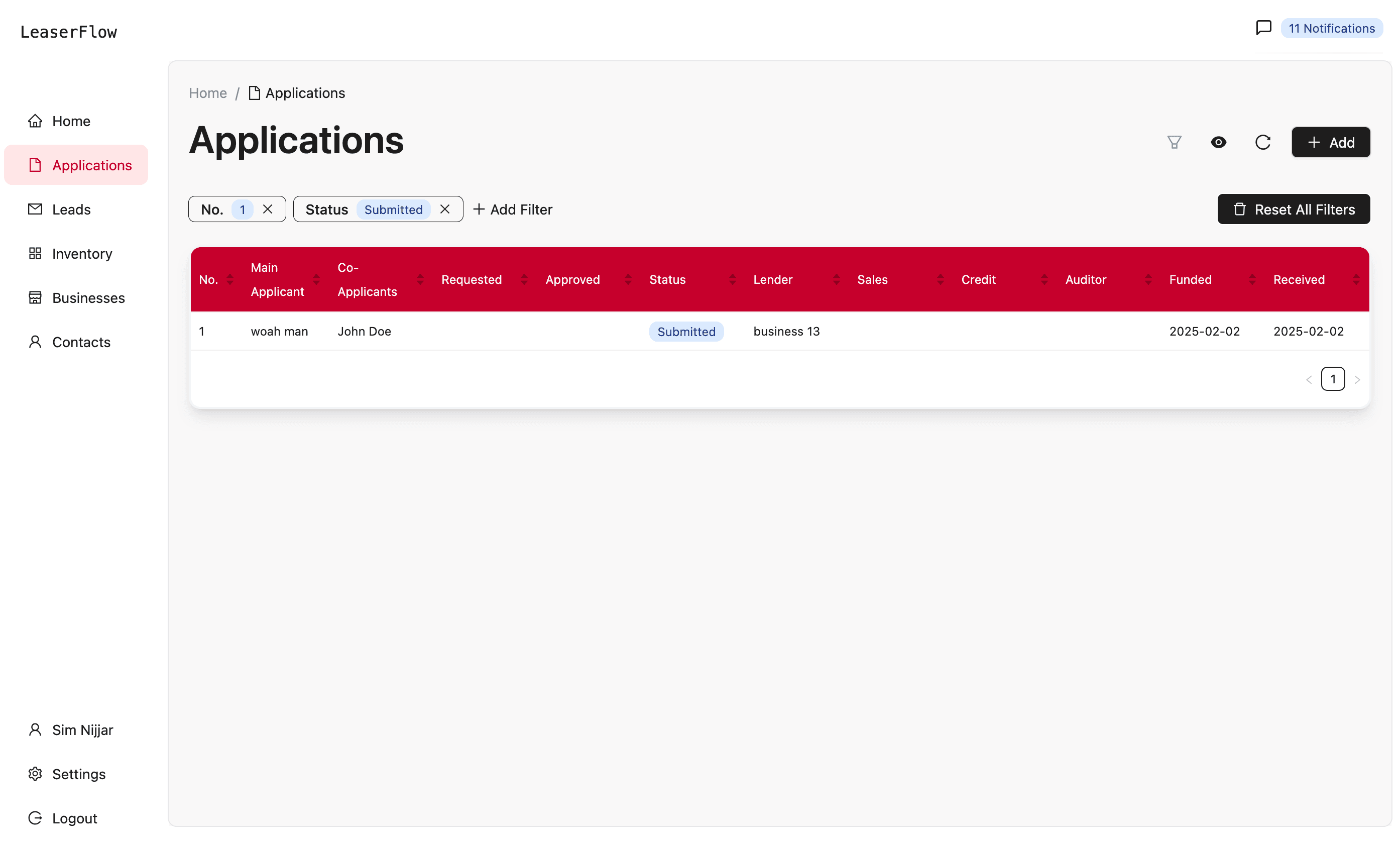 image of LeaserFlow project